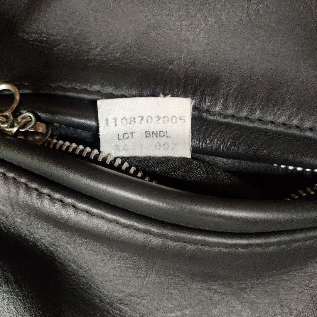 重厚な革質　美品　人気 Schott　641 牛タグ　３４ ヘビーステアハイド