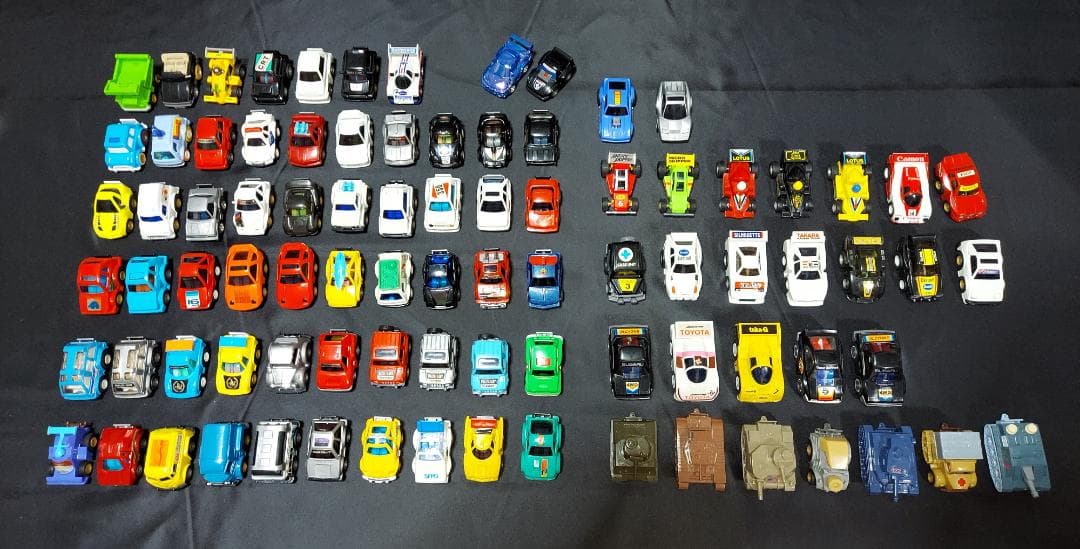 ◆　大幅値下げ！　極美品揃い　昭和の８７台含むレアなチョロQ１００台以上　◆