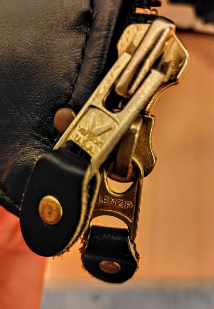 VANSON/シングルライダースジャケット/ブラック/レア？美品