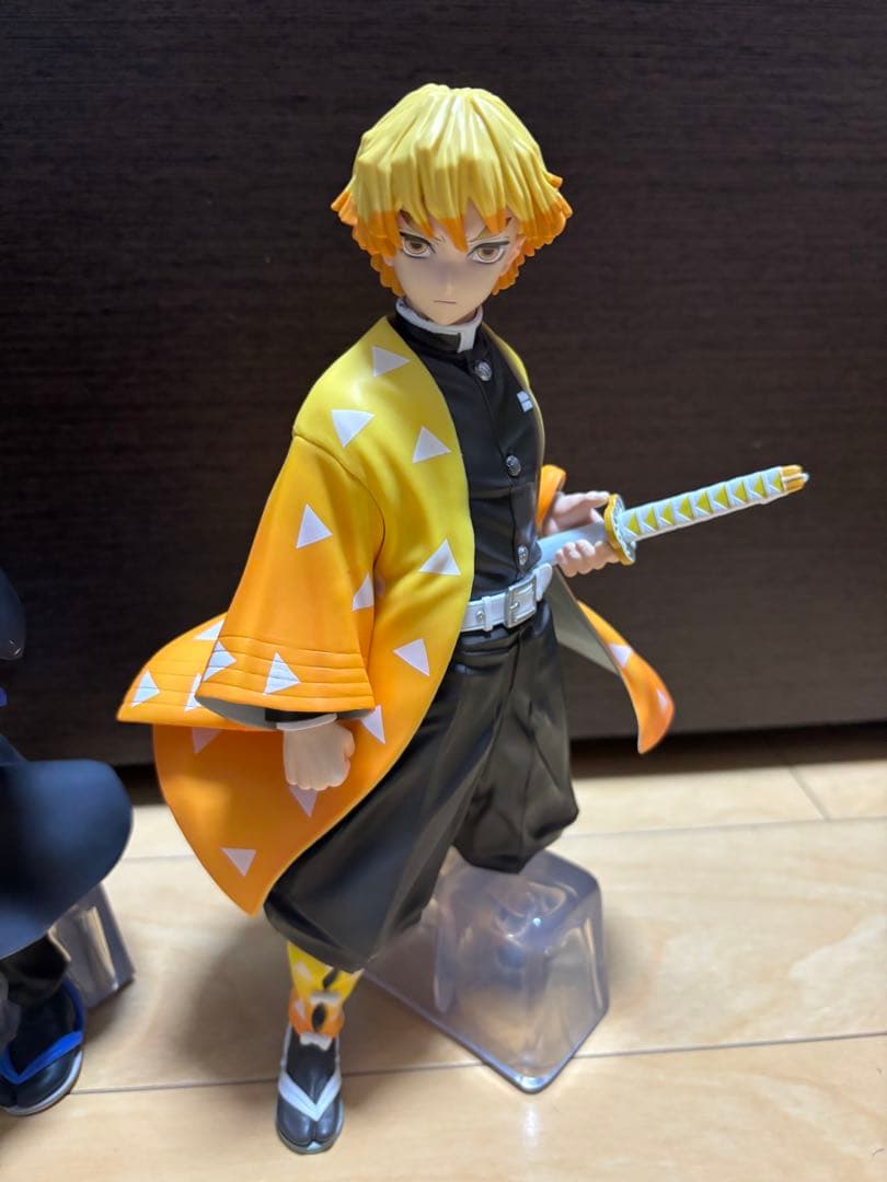 一番くじ 鬼滅の刃〜雷の兄弟〜　A賞 善逸・B賞 獪岳　フィギュアセット