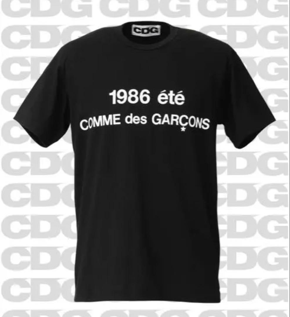 T-SHIRT 1986 COMME des GARÇONS ブラック　XL
