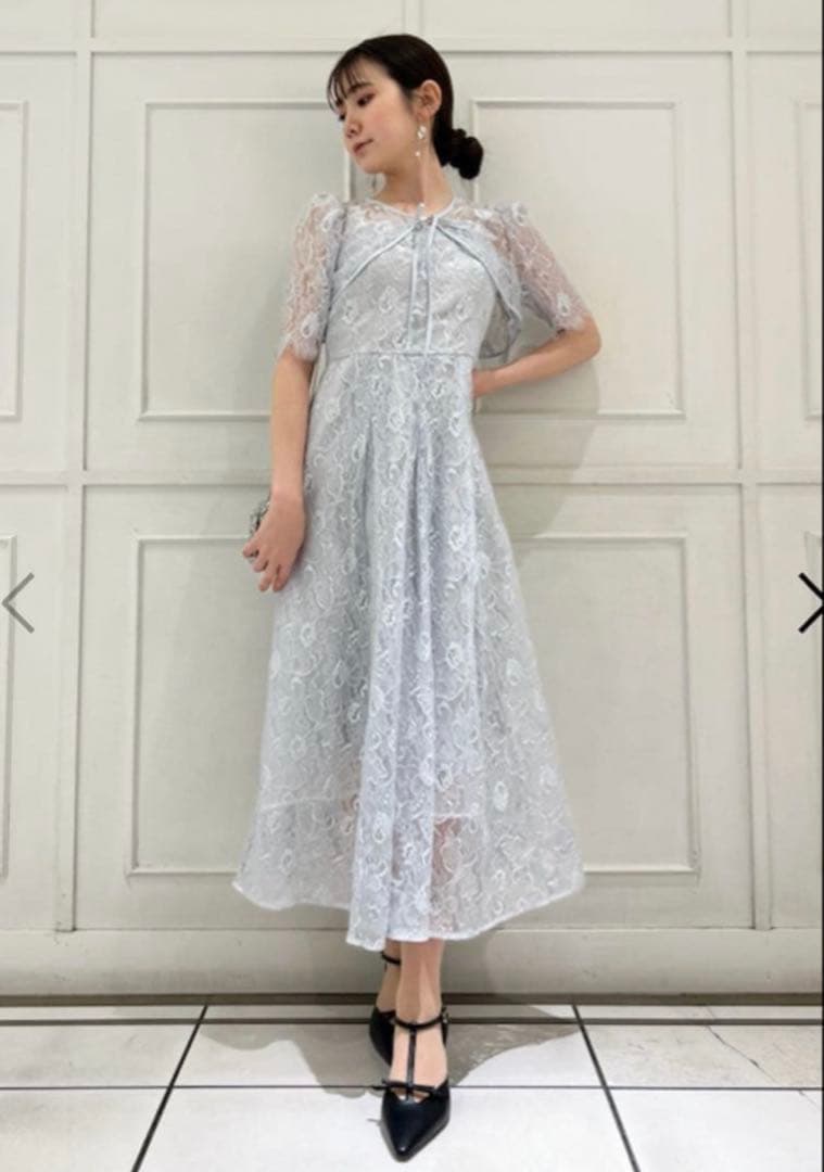 【美品】snidel レースボレロドレス