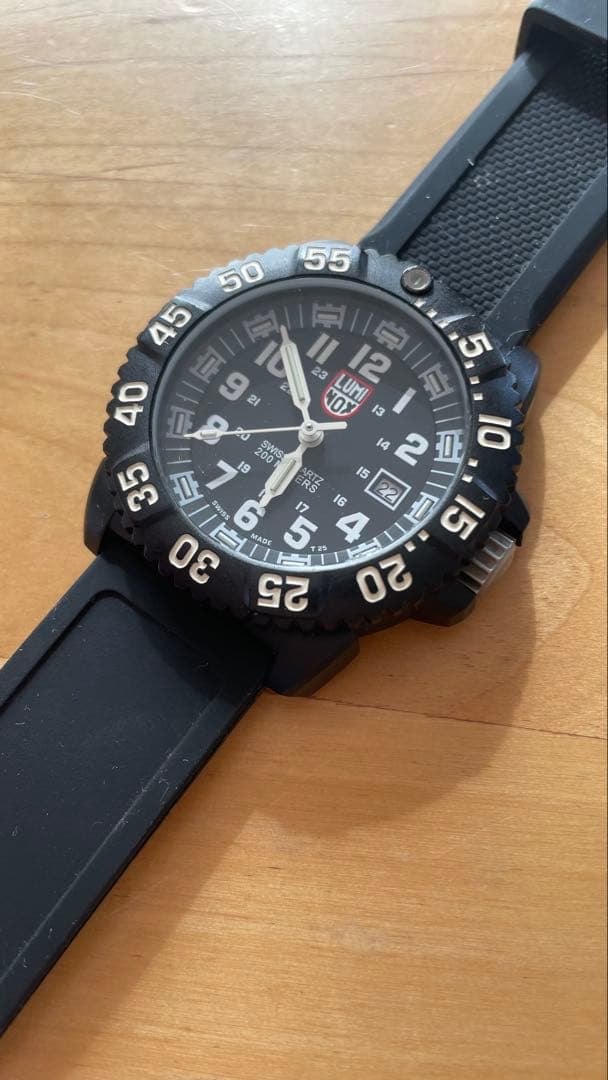 LUMINOX 3050/3950 黒 動作確認済み 難あり