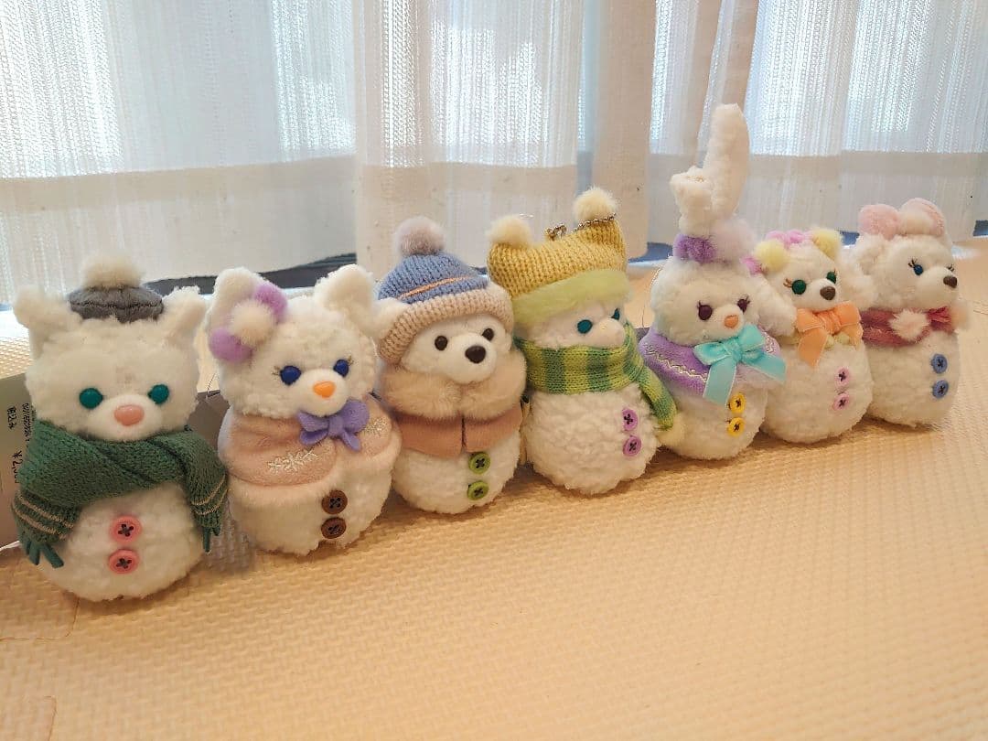 ダッフィー＆フレンズ シークレットオブスノーウィーデイ ぬいぐるみ　チャーム