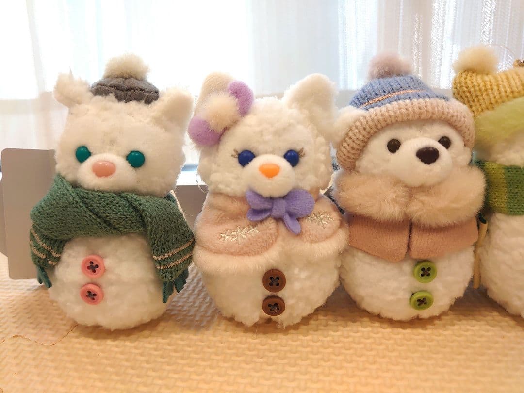 ダッフィー＆フレンズ シークレットオブスノーウィーデイ ぬいぐるみ　チャーム