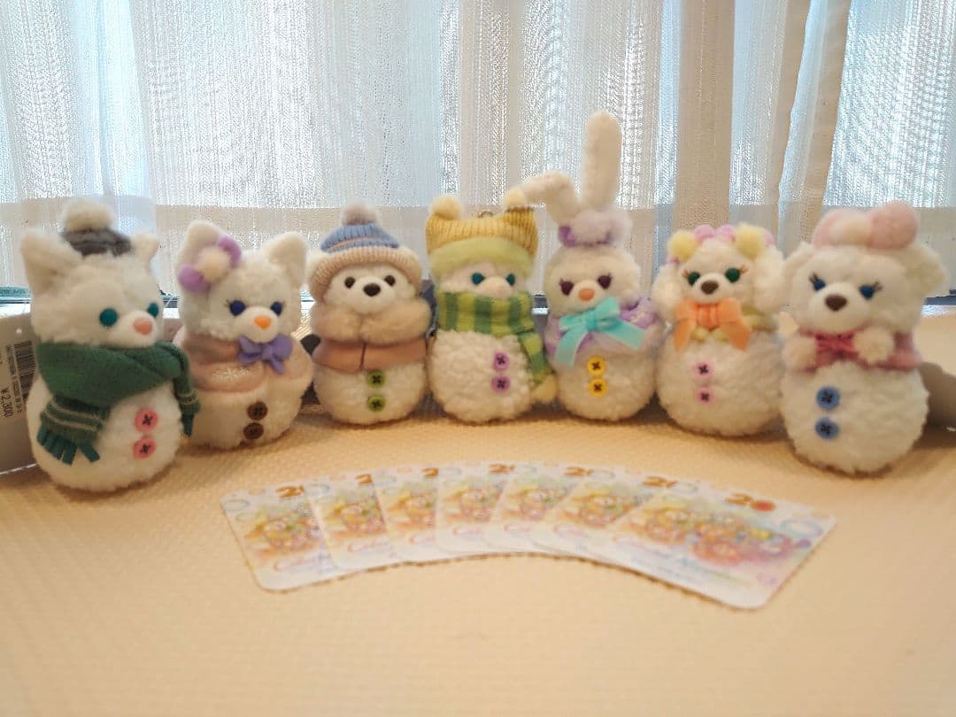 ダッフィー＆フレンズ シークレットオブスノーウィーデイ ぬいぐるみ　チャーム