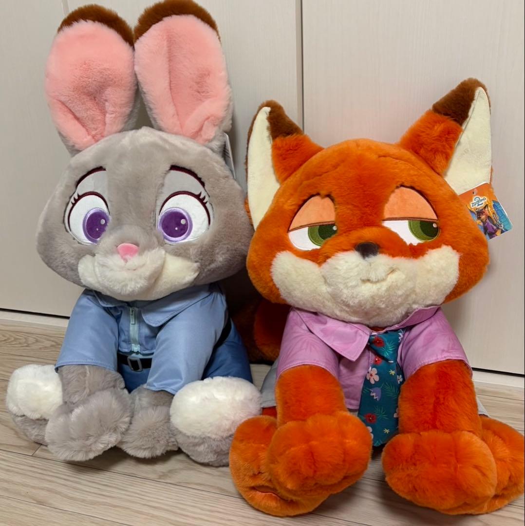 ズートピア2 ジュデ ニック ぬいぐるみ　セット