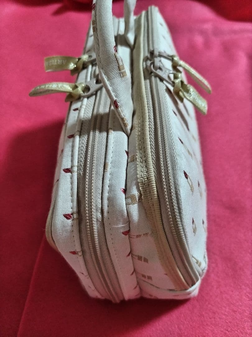 【極美品】アルティザン・アンド・アーティスト　ポーチ　大　リップ柄