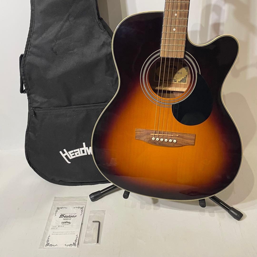 HEADWAY エレアコ アコースティックギター HEC-48 SB