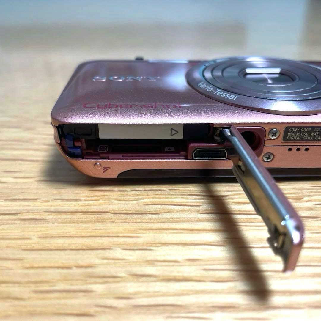 SONY Cyber-shot DSC-WX7 デジカメ ピンク