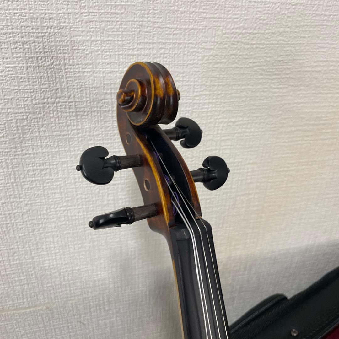 高級 バイオリン 4/4サイズ 虎目 弦楽器 ケース 弓付属