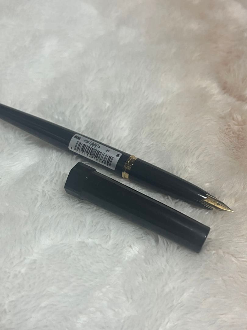 廃番 新品未使用 14金ペン先 プラチナ デスクペン 万年筆 字幅EF