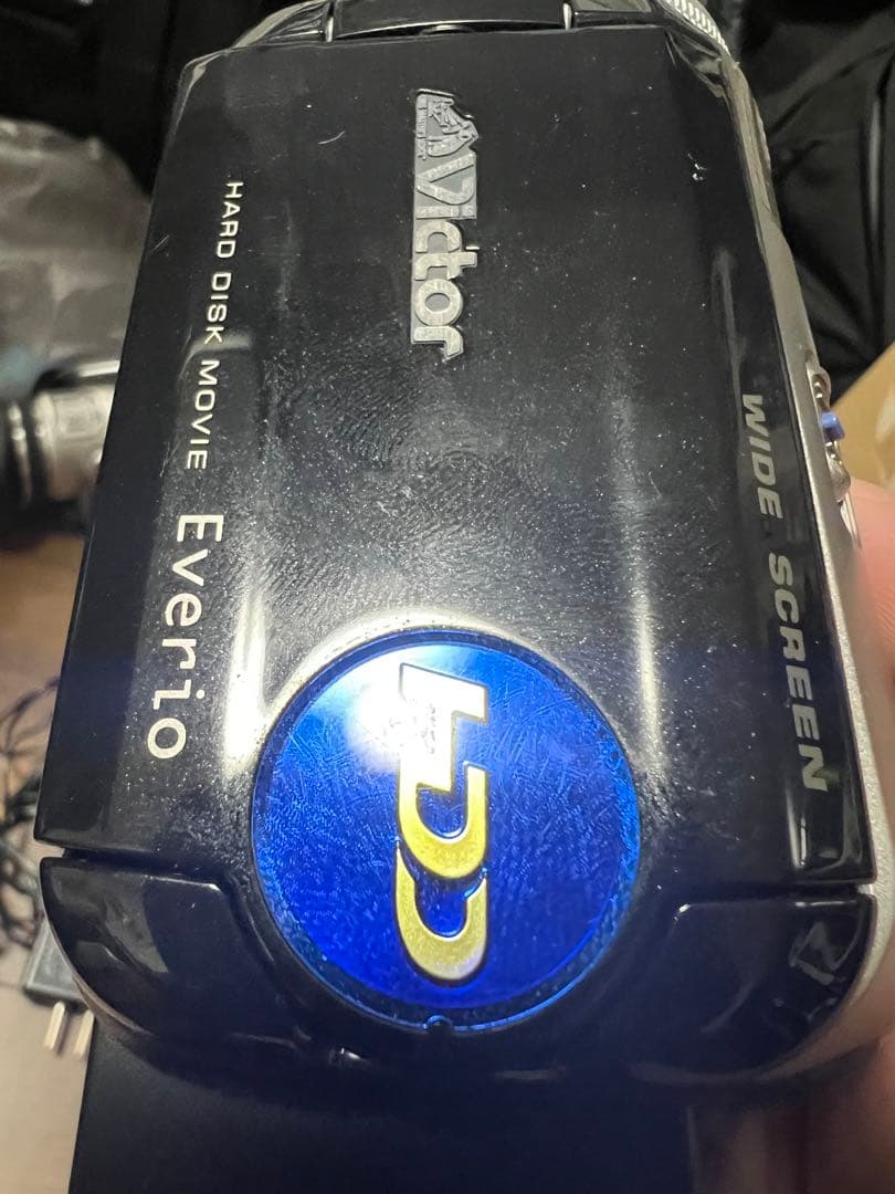 Victor Everio3台セット ビデオミニ三脚付き 平成レトロハンディカム