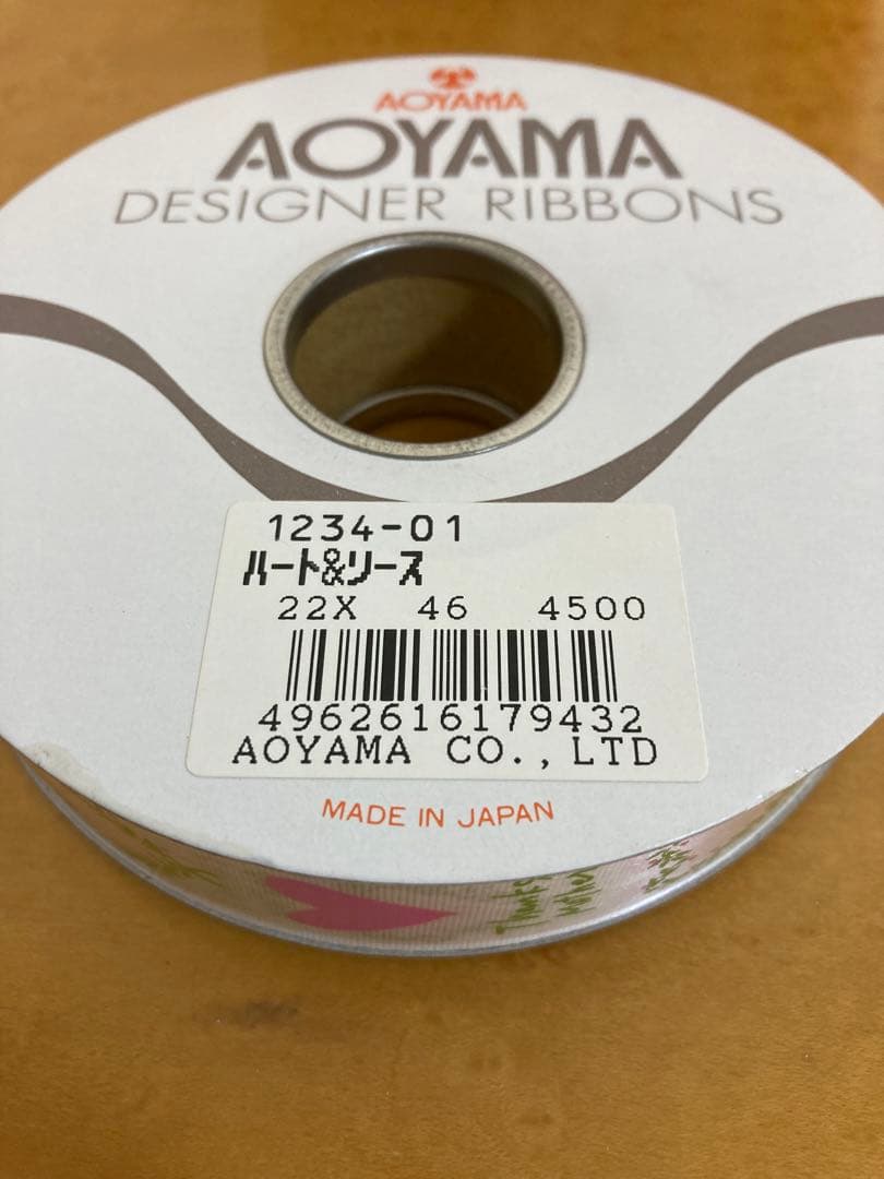 青山リボン　ハート&リース　母の日リボン