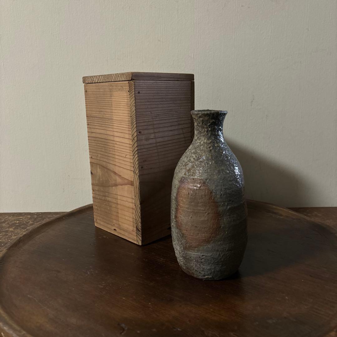 時代備前徳利　江戸後期頃　花入　アンティーク　古美術　伊万里　唐津　骨董　李朝