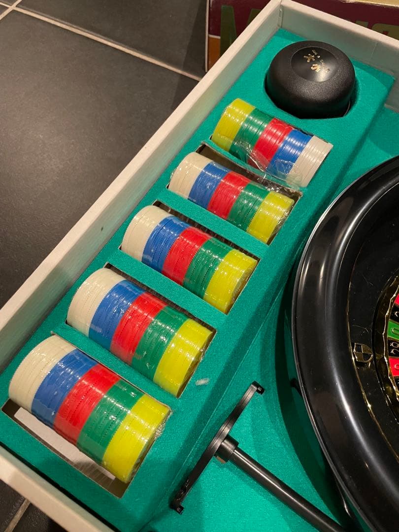 レトロ マンハッタン ルーレット はなやま玩具　人生ゲーム　ギャンブル