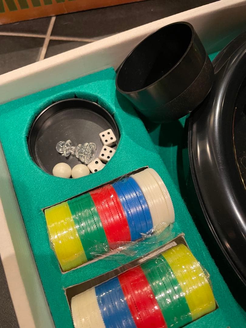 レトロ マンハッタン ルーレット はなやま玩具　人生ゲーム　ギャンブル