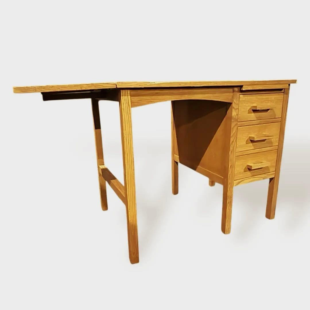 ウニコ unico 北欧家具 ワークデスク シンプルモダン ナラ材 ①デスクのみ