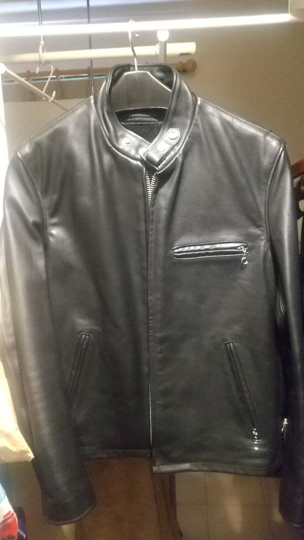 超美品‼️最新型schott641 40インチ　ライダースインナーボア付