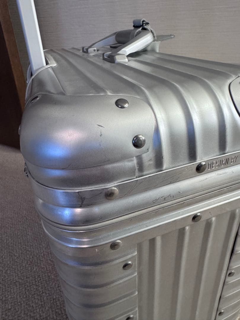 リモア×Audi レア美品トパーズパイロットトロリー 2輪スーツケース