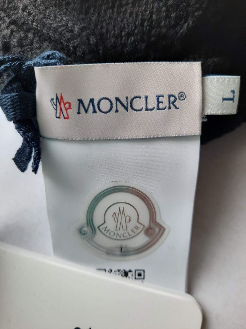 ⭐️新品 MONCLER ニット帽 ブラック Lサイズ 大人OK