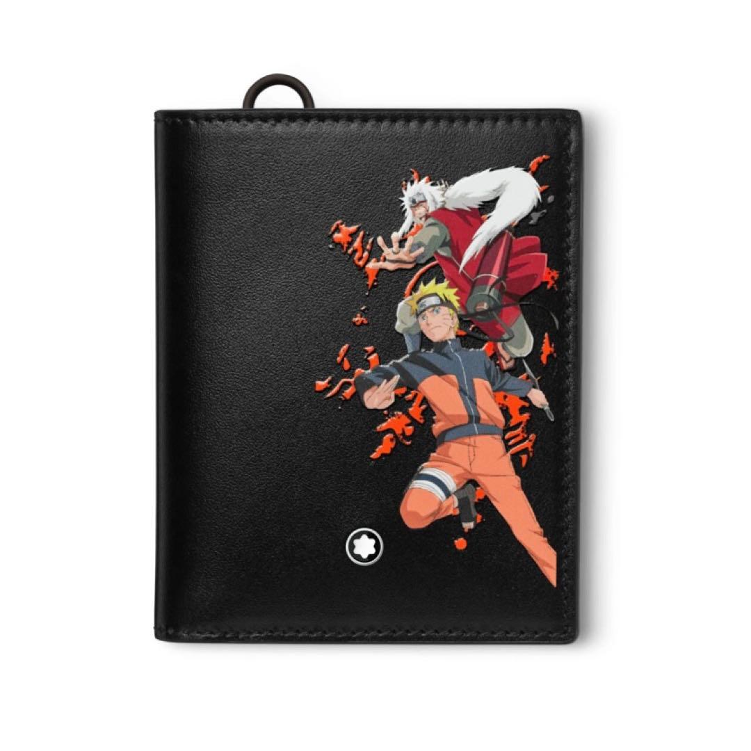 【新品未使用品】モンブラン×NARUTO-ナルト-疾風伝コンパクトウォレット