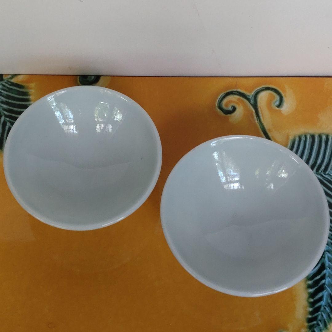 古美術　京焼【清水六兵衛】盃　二客