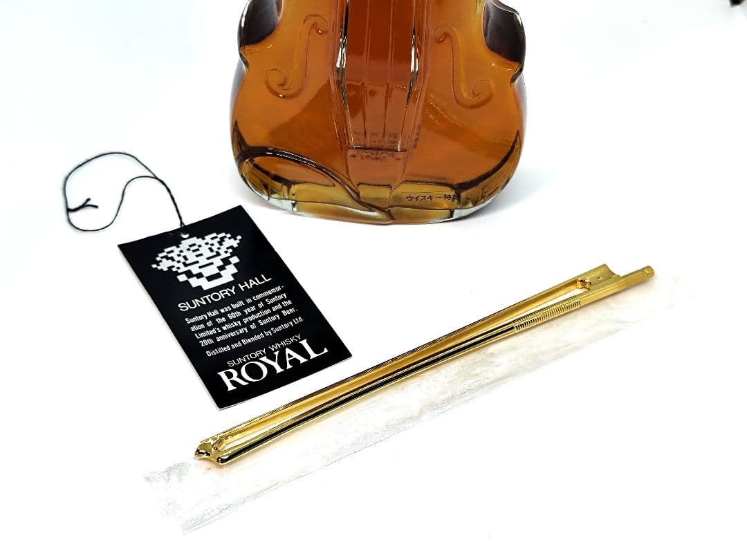 サントリーウイスキー バイオリン型ボトル新品未開封品