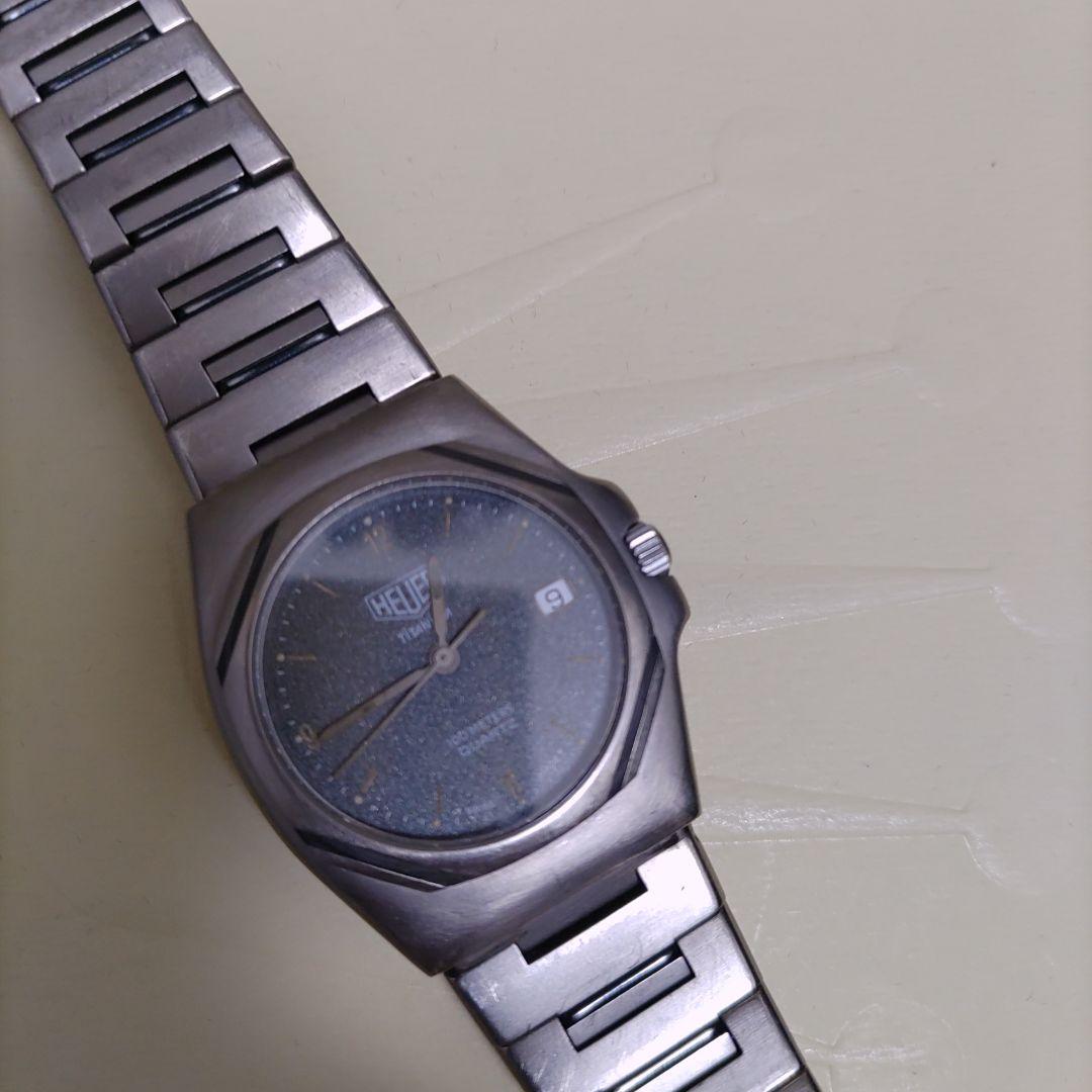 稀少　ホイヤー　チタニウム　プロフェッショナル１００Ｍ　メンズ　クォーツ