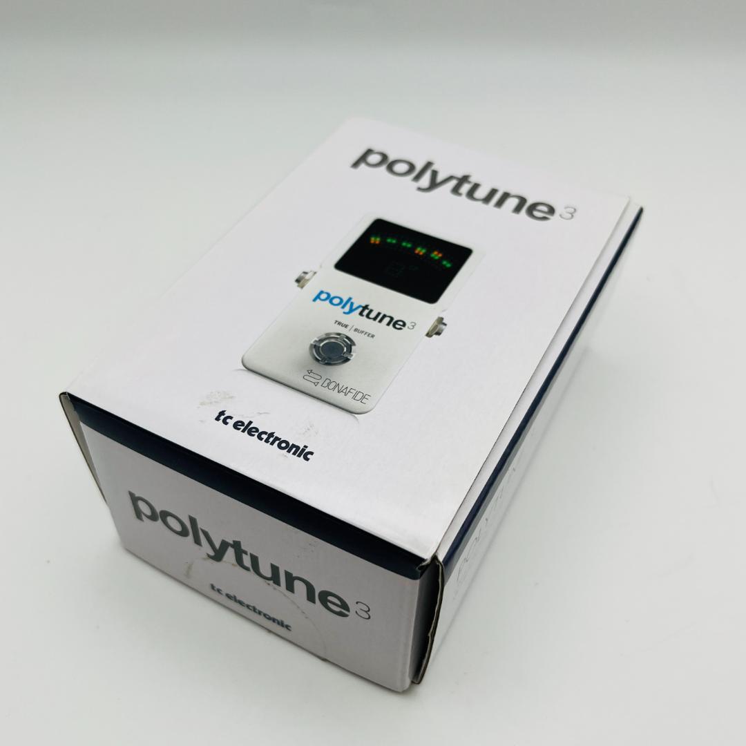 tc electronic Polytune 3 ペダルチューナー 箱付き