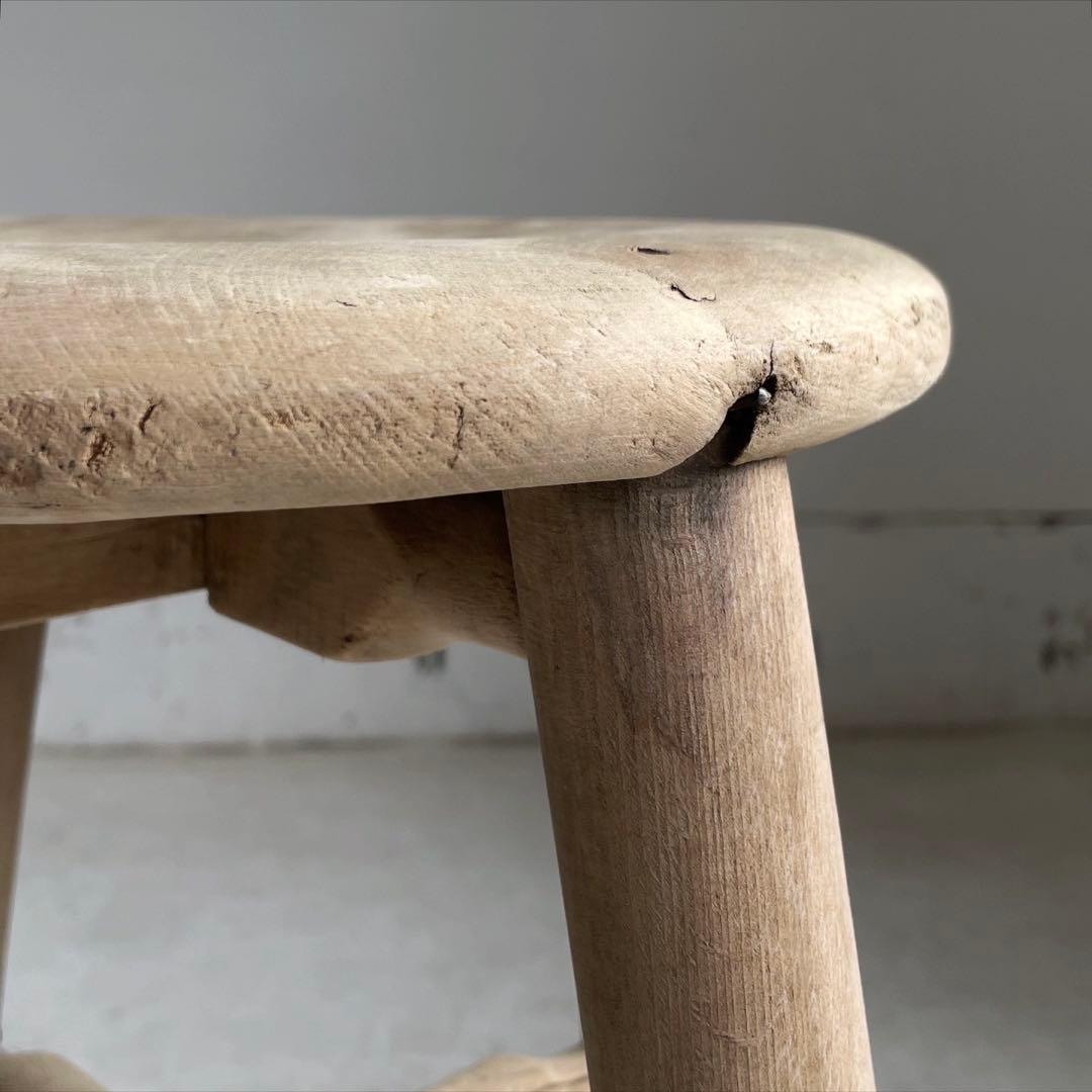 古いスツール　レトロ　丸椅子　古道具　アンティーク