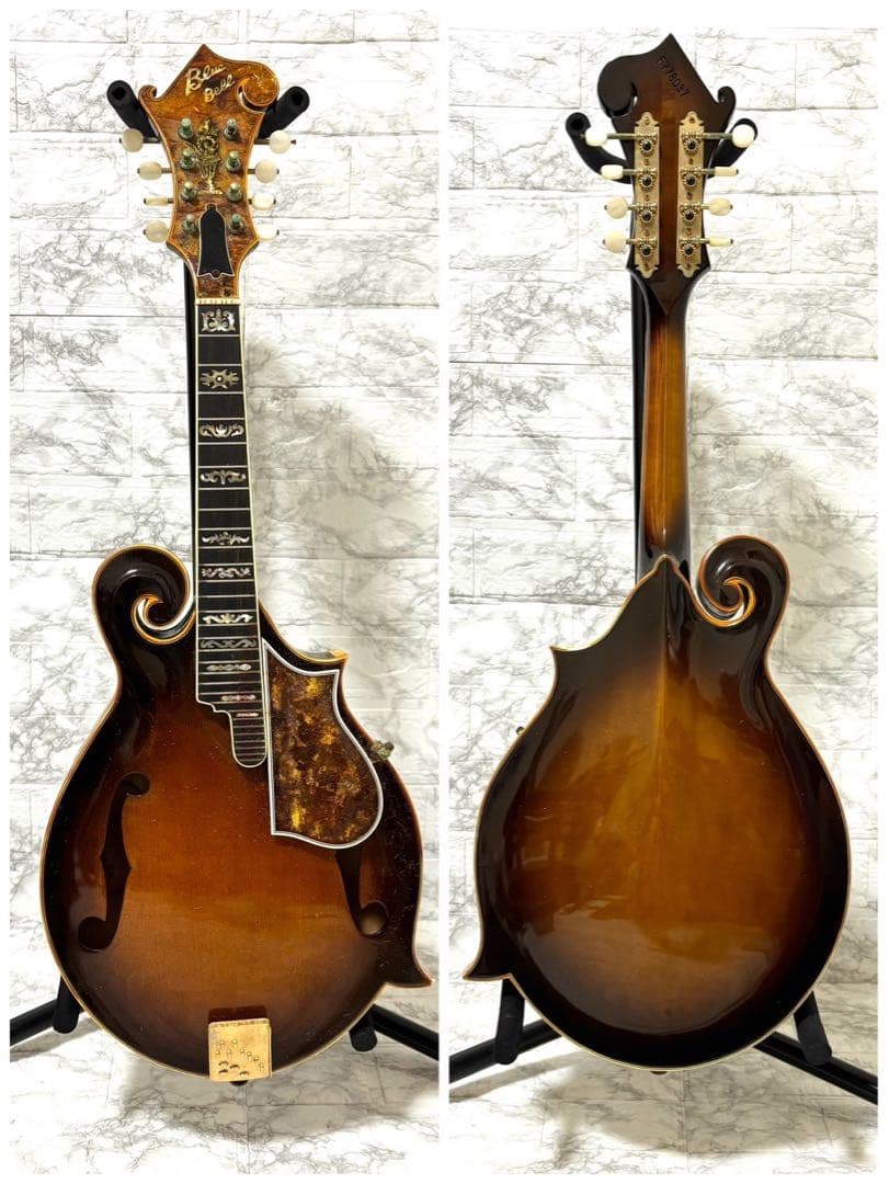 【希少】BlueBell フラットマンドリン F-16 小坂部氏サイン ジャンク