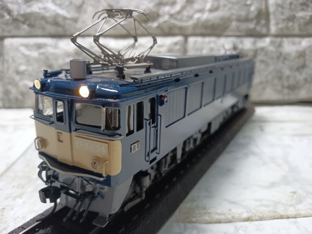 【天賞堂】EF62-54号機 ★ ・前照灯＆テール 「光輝度LED」（真鍮製）