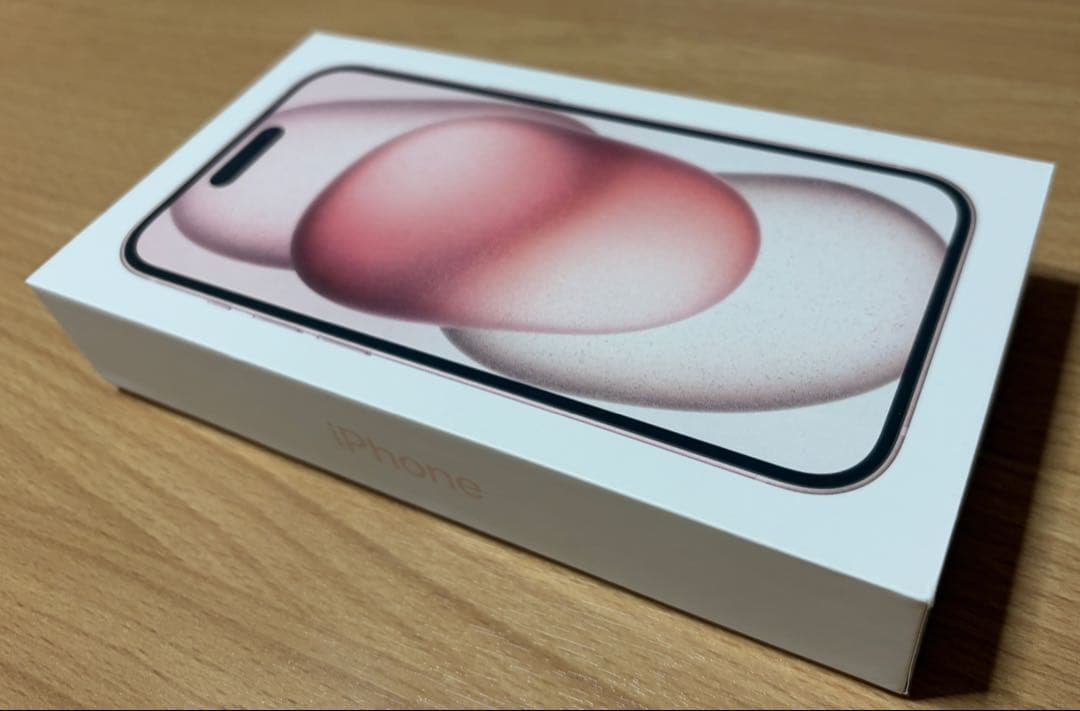 iPhone 15 Pink 128GB SIMロックなし【目立つ傷なし良品】