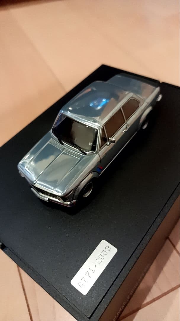 BMW 2002 ミニカー 1/43 シルバー 2012年製