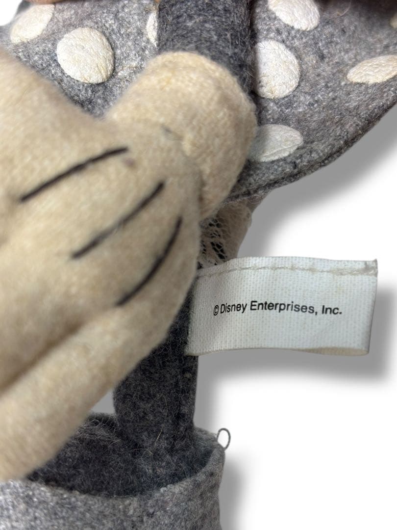 ディズニー ミニー＆グーフィー ヴィンテージぬいぐるみ 2体セット　s-12-2