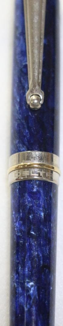 超貴重　デルタ（DELTA）　ビンテージボールペン（青）未使用　中古品