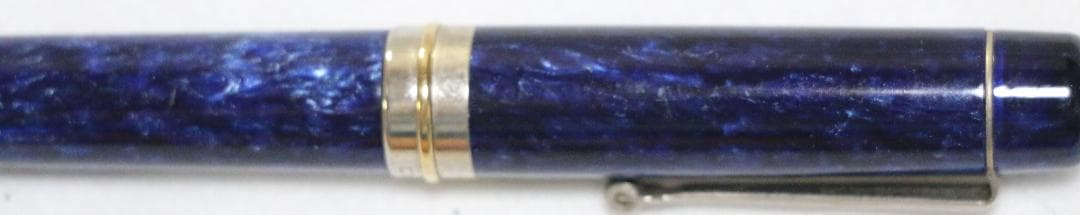 超貴重　デルタ（DELTA）　ビンテージボールペン（青）未使用　中古品