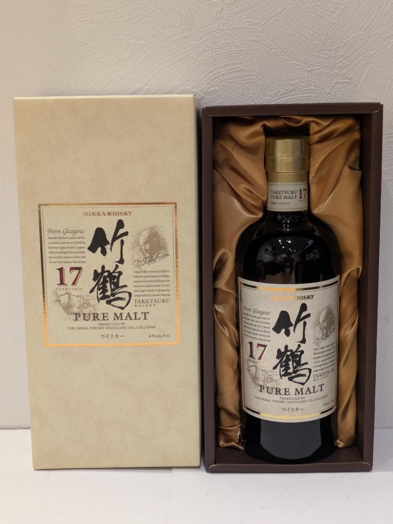 d*9様 【神奈川県限定発送】ウイスキー NIKKA 竹鶴17年 ピュアモルト