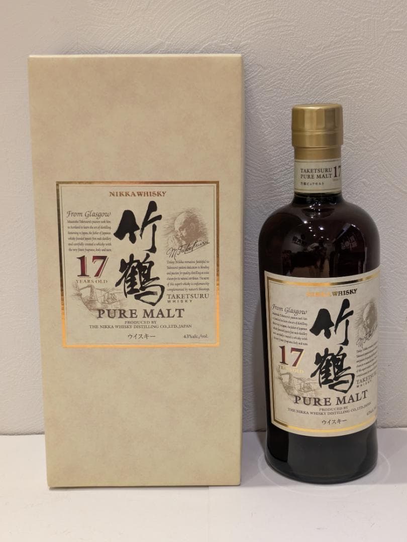 d*9様 【神奈川県限定発送】ウイスキー NIKKA 竹鶴17年 ピュアモルト