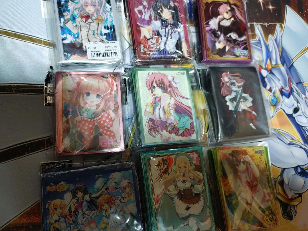 キャラクタースリーブ 78個