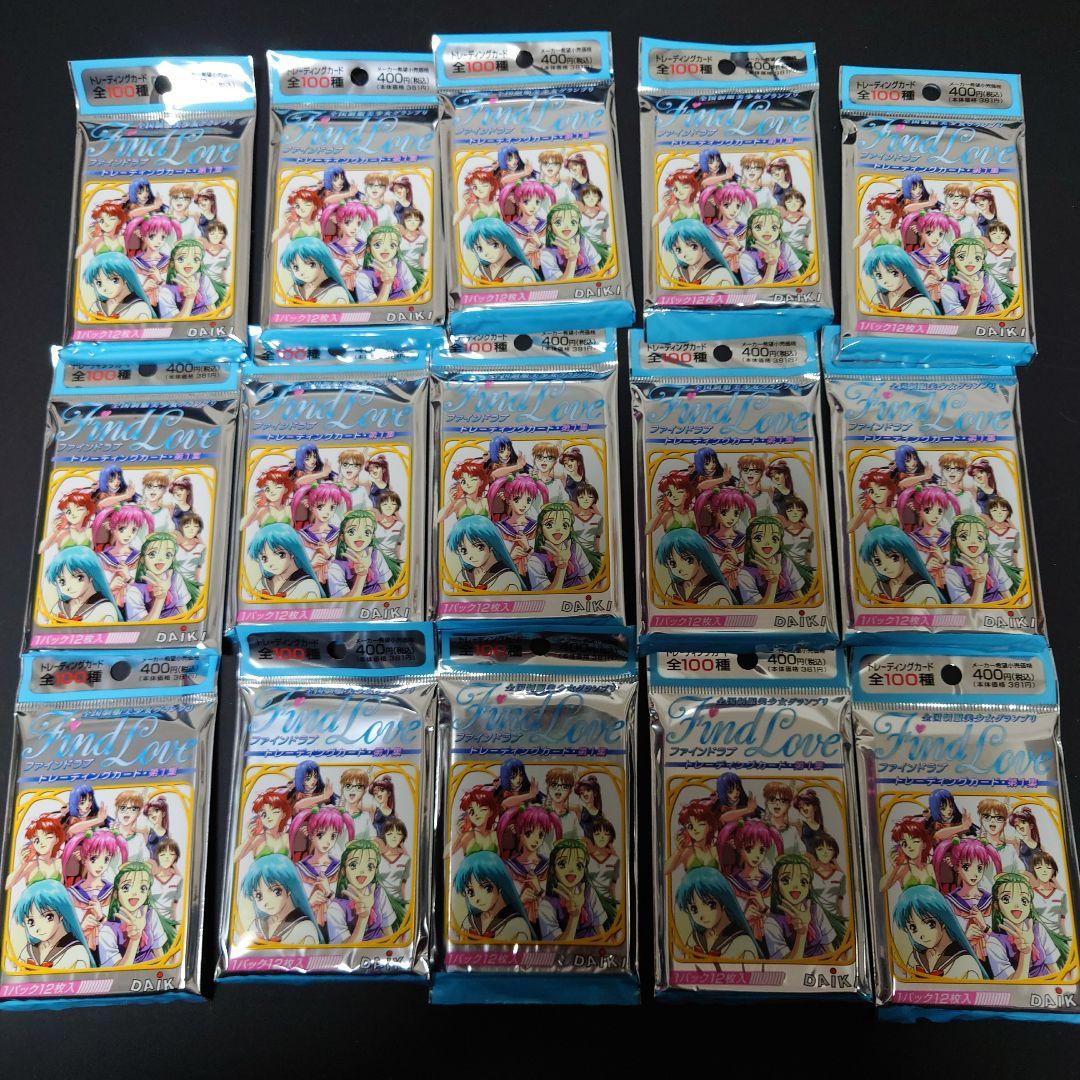 絶版 ファインドラブ トレーディングカード第１集ＢＯＸ（未開封）
