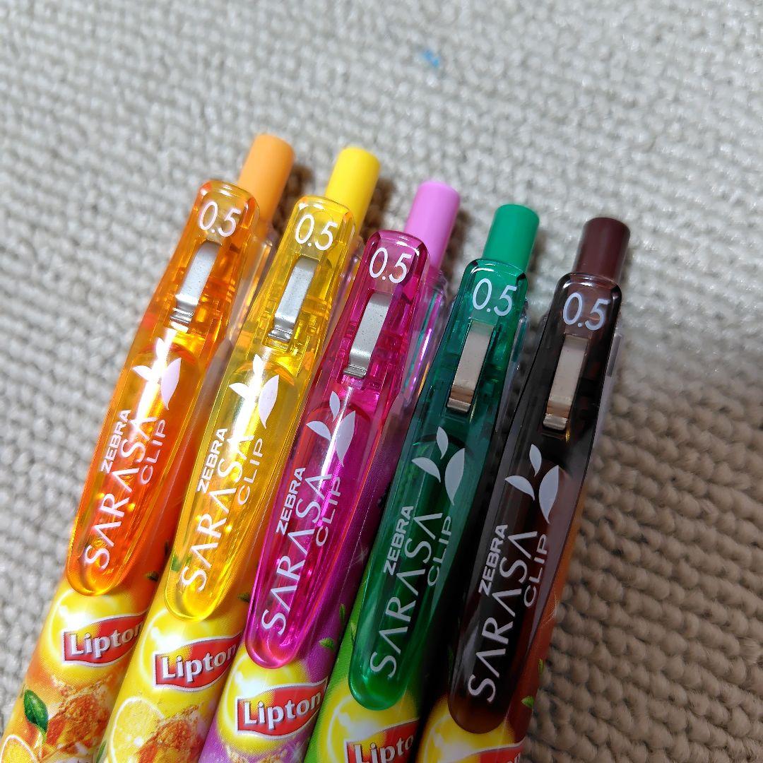 サラサ　数量限定　リプトン　5色セット