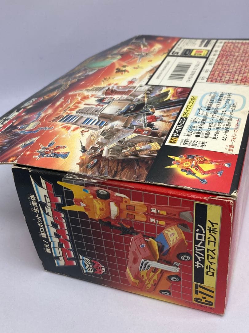未開封 当時物 タカラ トランスフォーマー C-77 ロディマスコンボイ
