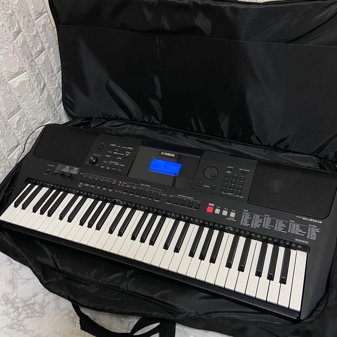 【週末セール】廃盤YAMAHA ヤマハキーボード PSR-E453ヤマハ61鍵盤