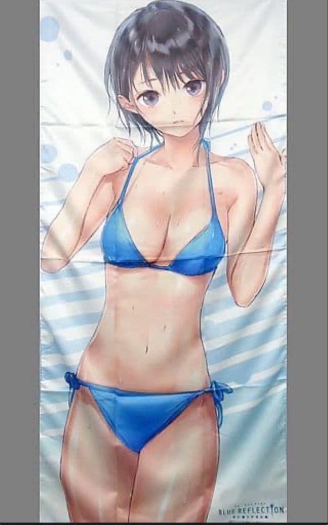 BLUE REFLECTION 幻に舞う少女の剣　どでか布ポスター　C92グッズ