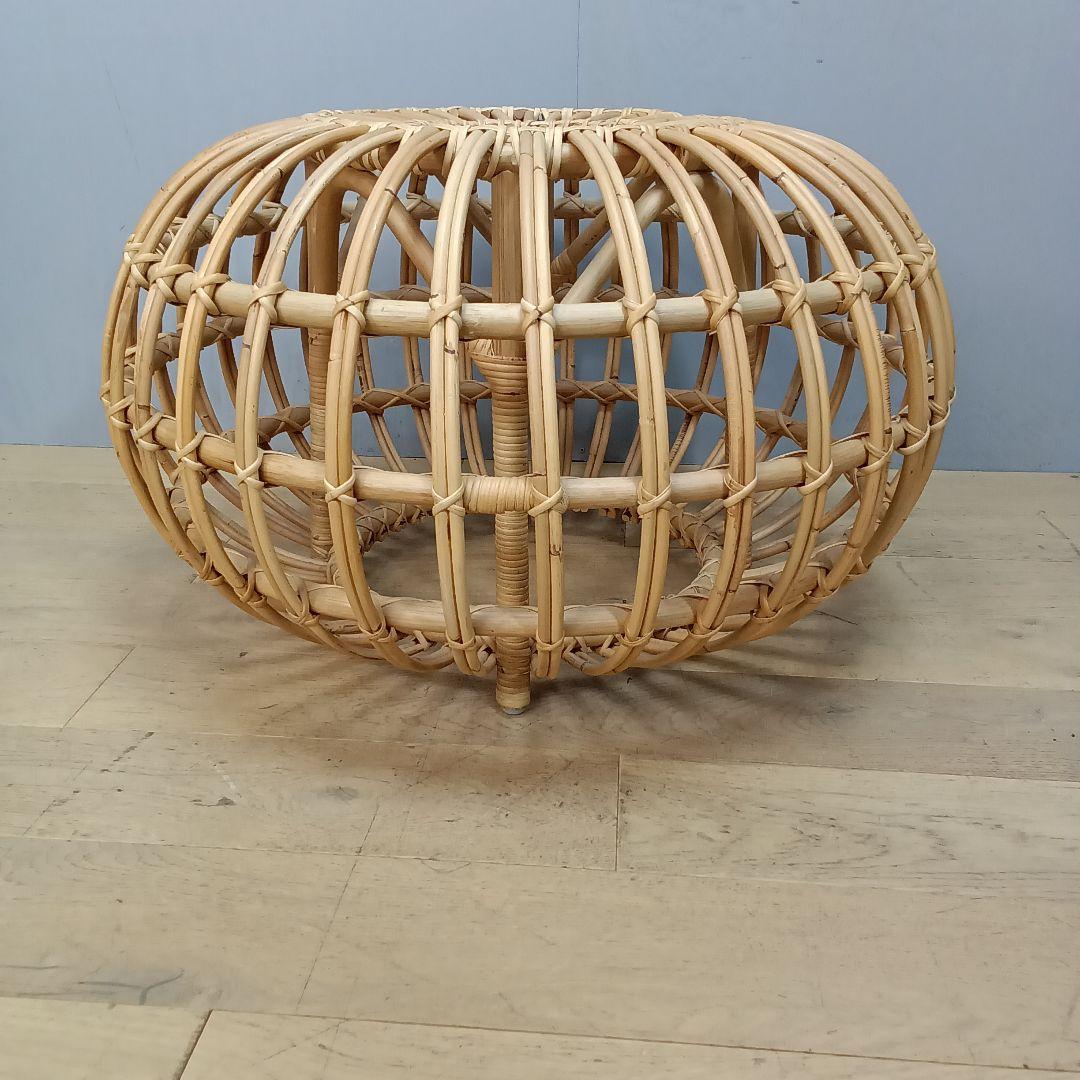 Sika Design L Franco Albini ラタンオットマン L ②