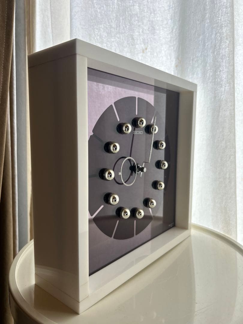 セイコー　掛け時計　置き時計　ポストモダン　スペースエイジ