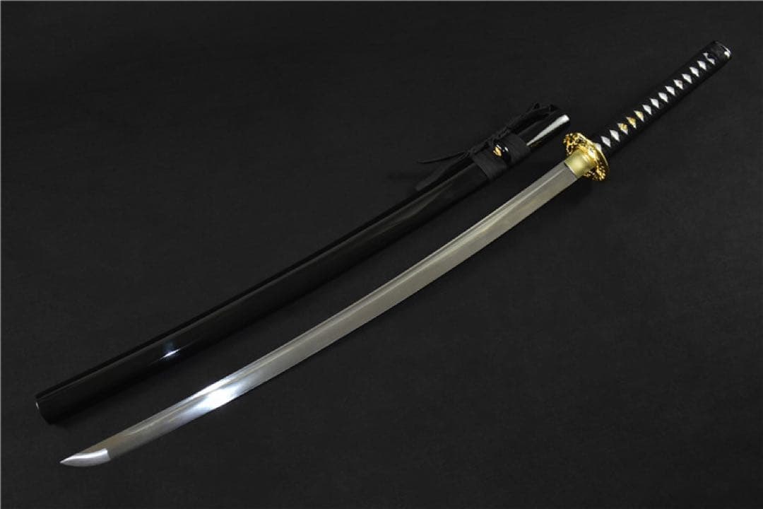 黒刀暗影 高級本格居合刀 美術刀 刀装具 模擬刀 日本刀 模造刀 鑑賞用 武具