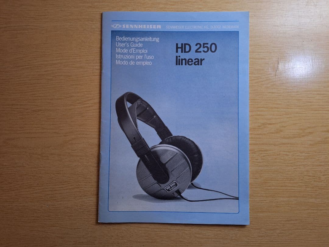 Sennheiser HD 250 linear 有線ヘッドセット ゼンハイザー